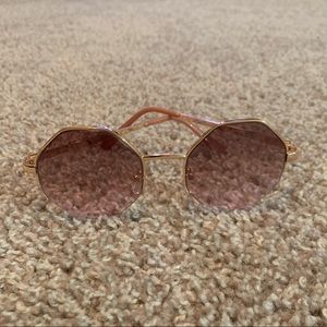Octagonal Gradient Sunglasses